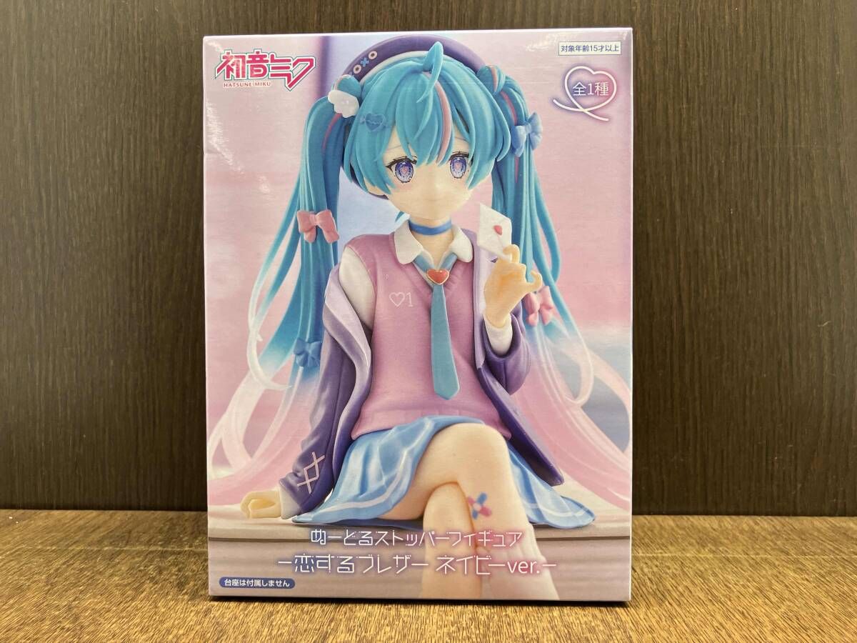 未開封品 フリュｰ 初音ミク 恋するブレザｰ ネイビｰver. ぬｰどる