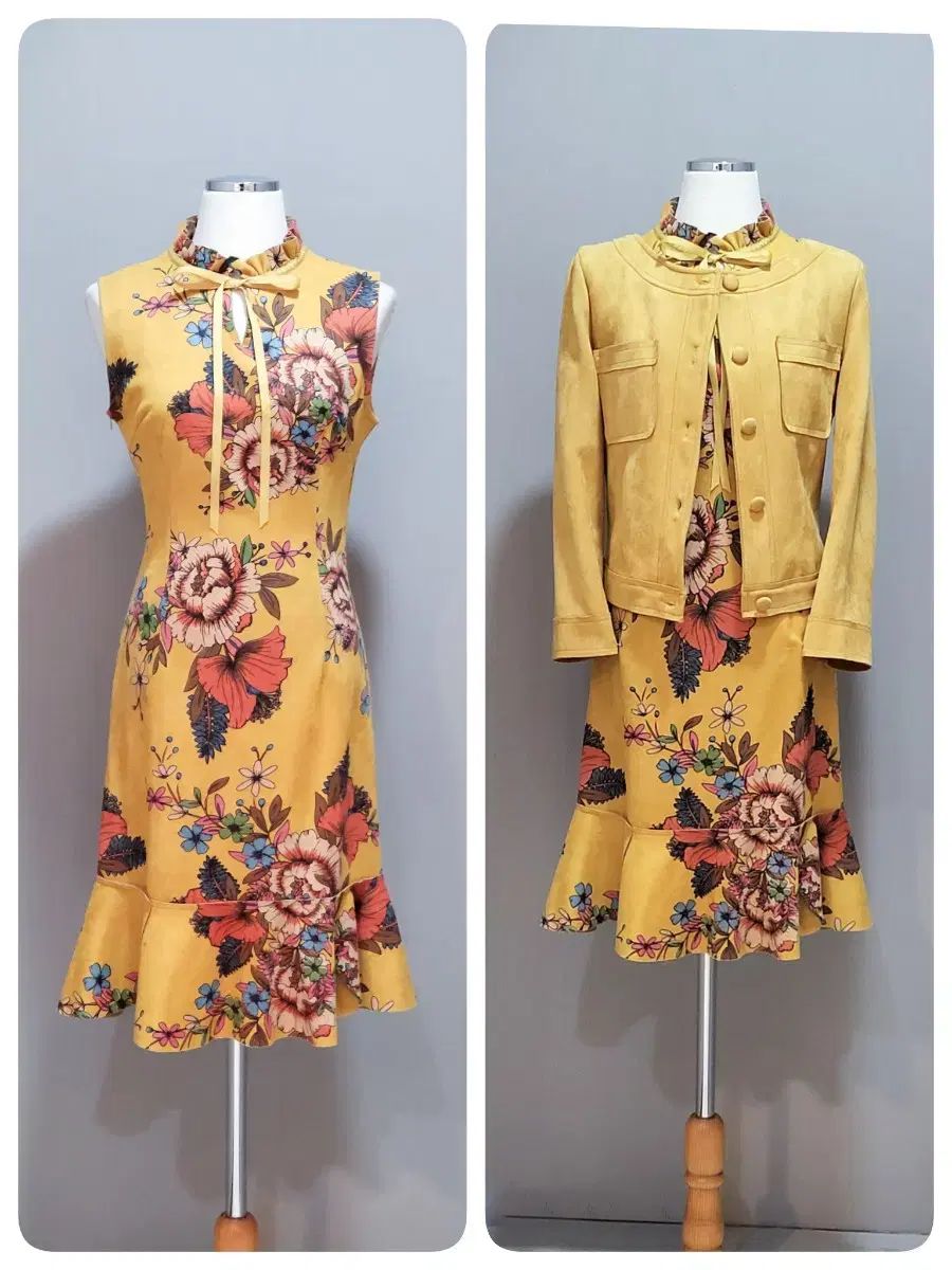 フラワーONE PIECE ブレーザー セットアップ