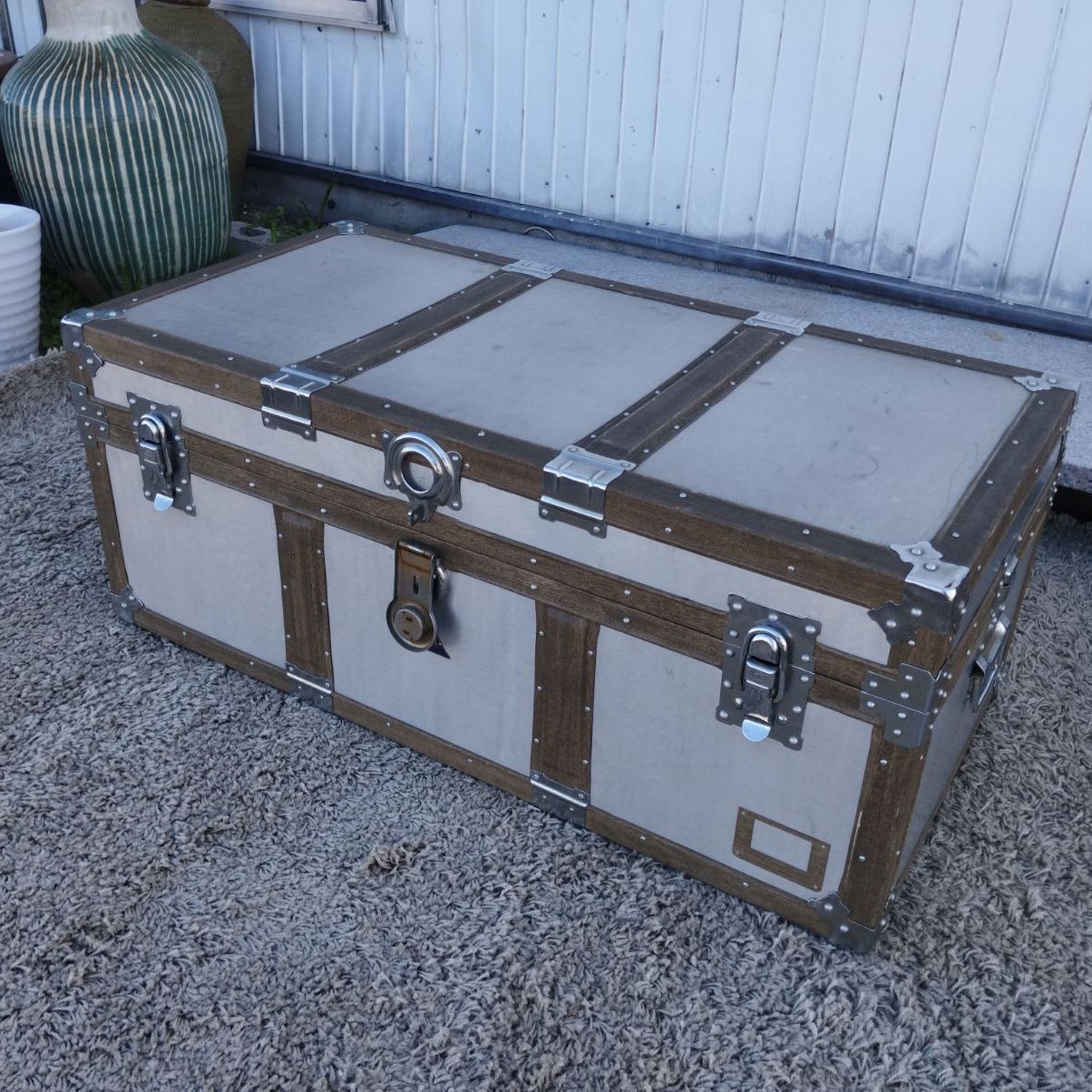 KOWA INDUSTRY ヴィンテージ トランク ボックス 鍵なし インテリア