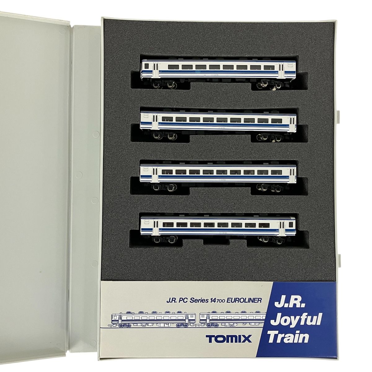 TOMIX 92056 JR 14 700系 座席車 ユーロライナーカラー 4両セット 鉄道
