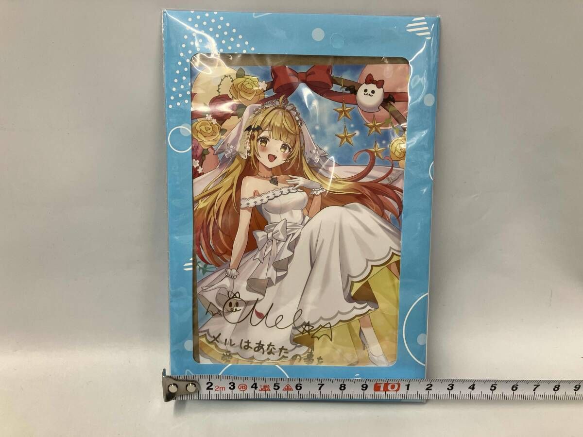 未開封品 夜空メル 活動5周年記念 直筆サイン＆箔押し複製メッセージ