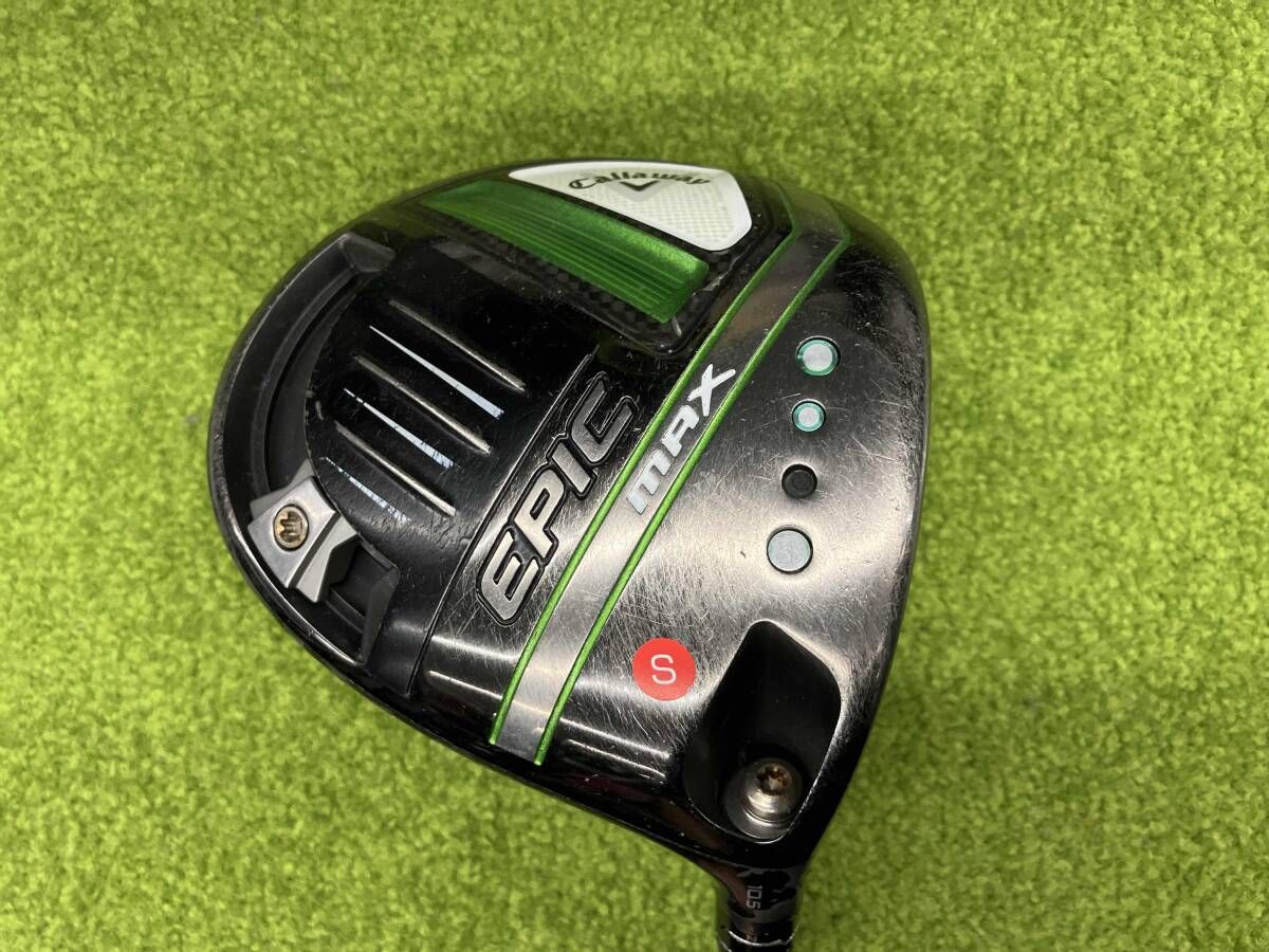 キャロウェイ EPIC MAX 10.5度 Diamana 40R USED品 ドライバー Callaway EPIC MAX 10.5° FLEX:S Diamana 40 S