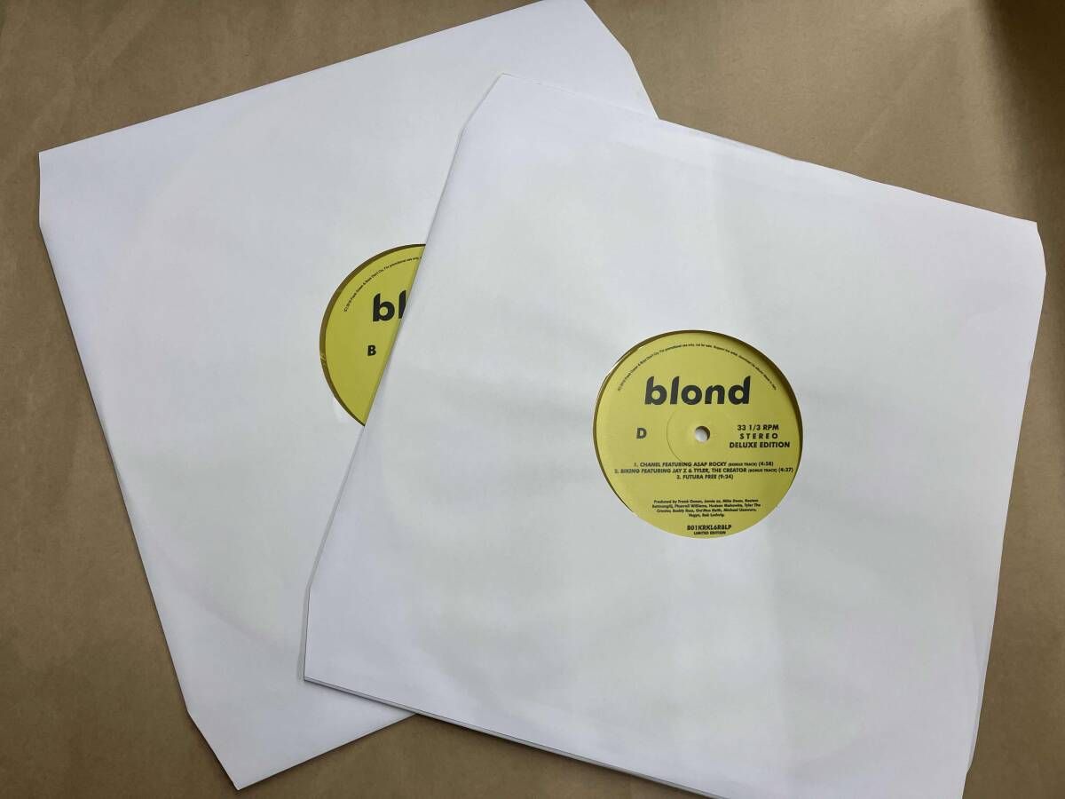 Frank Ocean blond DELUXE EDITION イエロー盤 Frank Ocean「Blonde」（(DELUXE EDITION 2LP) - メルカリ