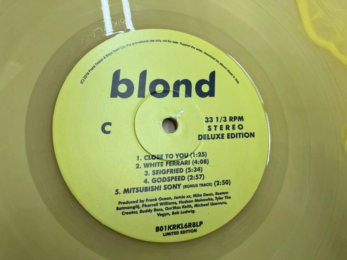 Frank Ocean「Blonde」（(DELUXE EDITION 2LP) - メルカリ