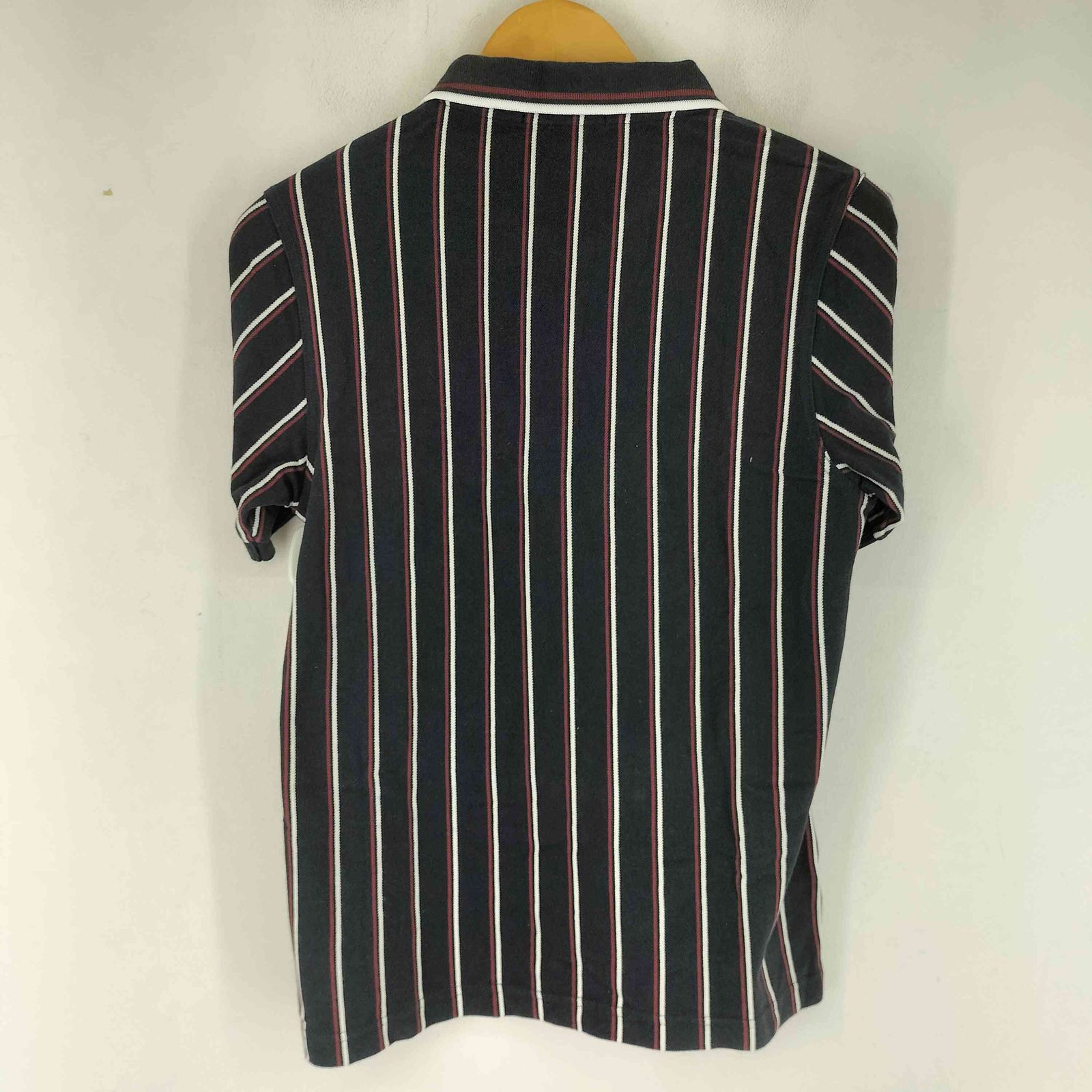 フレッドペリー FRED PERRY 月桂樹 ロゴ刺繍 ストライプ S/S