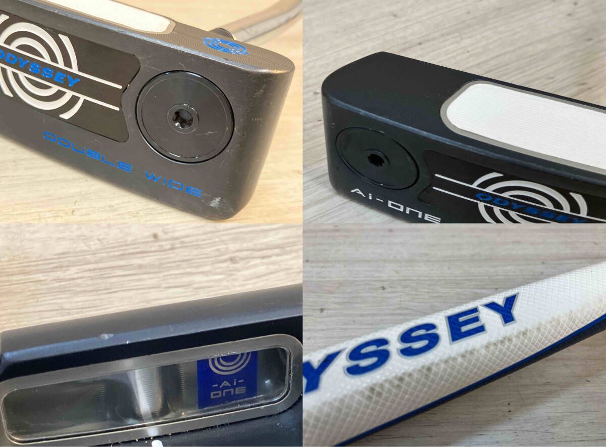ゴルフ 【ヘッドカバー付き】Odyssey Ai-ONE DOUBLE WIDE CH パター