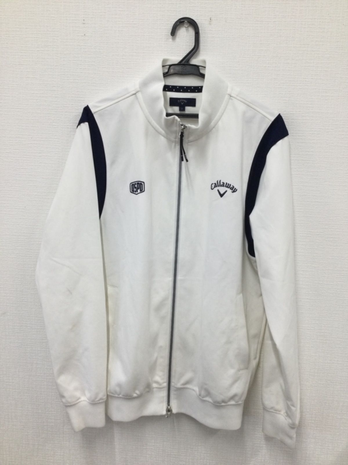 キャロウェイ◆ダブルジップ ジャケット パーカー◆ホワイト LLサイズ Callaway キャロウェイ ジップアップジャケット LLsize - メルカリ