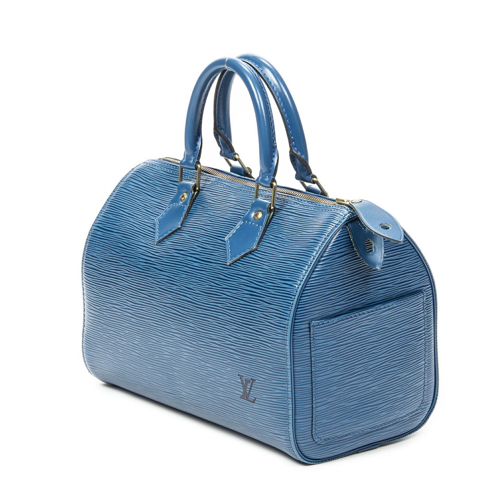 中古] LOUIS VUITTON ルイヴィトンスピーディー青エピA - メルカリ