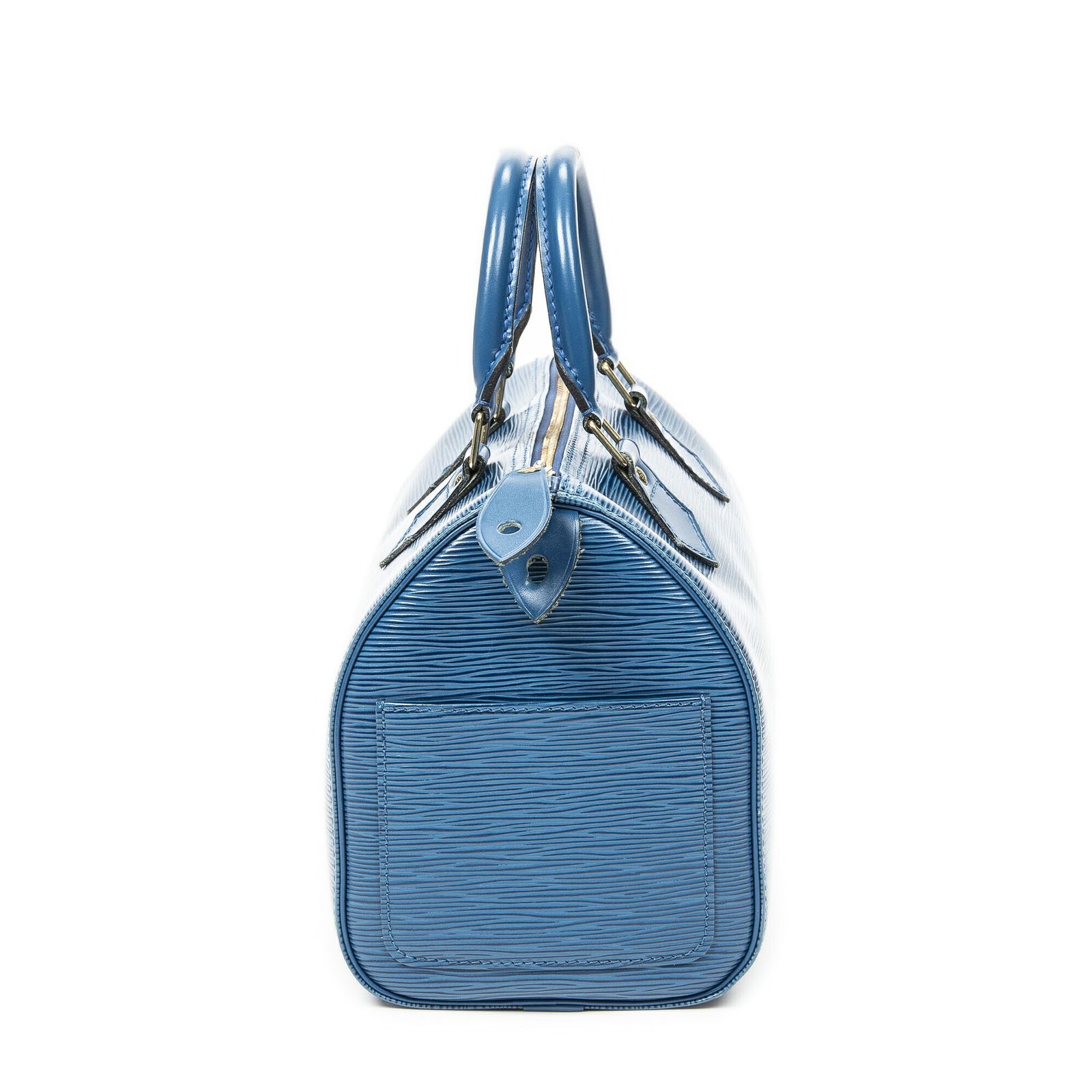 中古] LOUIS VUITTON ルイヴィトンスピーディー青エピA - メルカリ