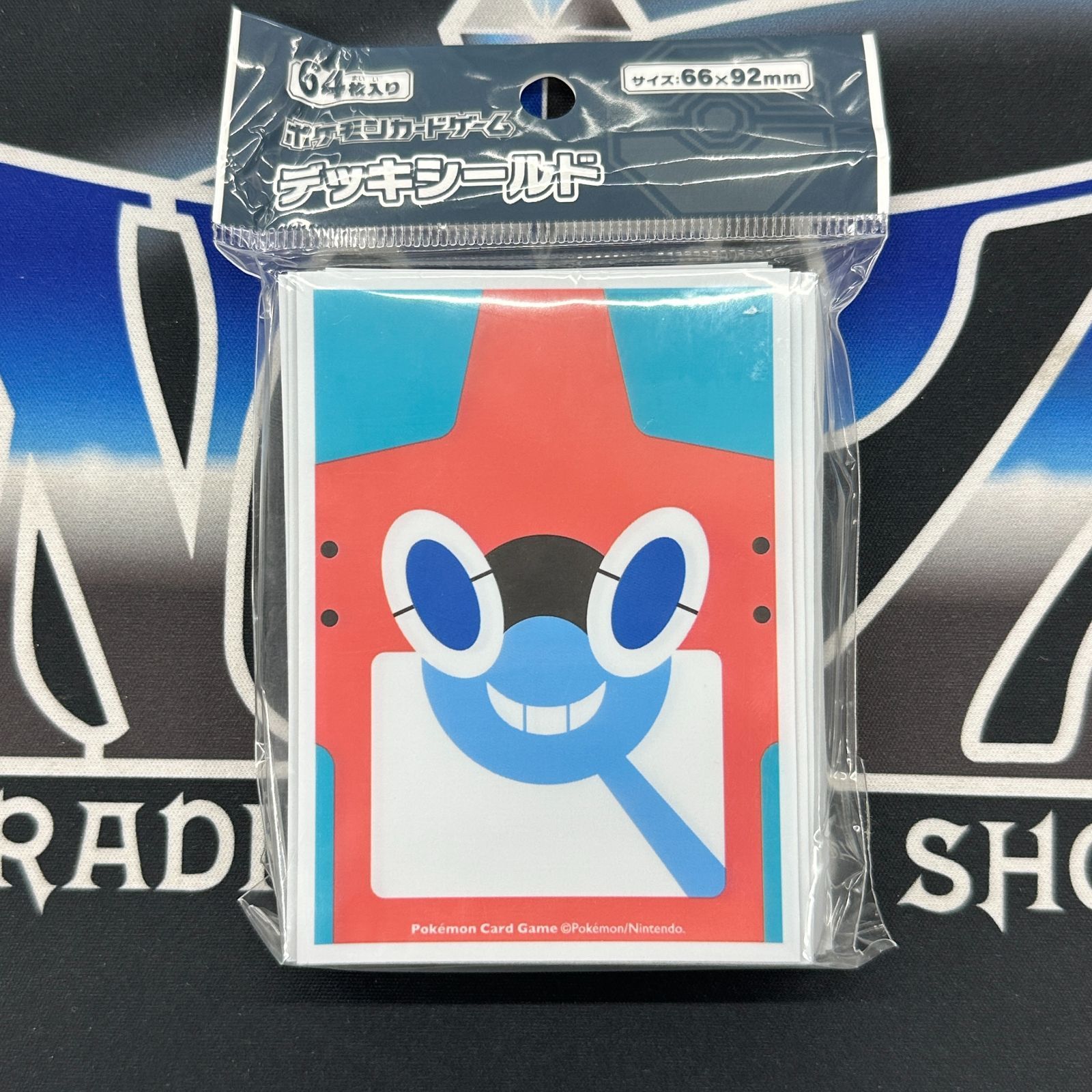 P】ロトム図鑑 64枚入 デッキシールド ポケモンカード スリーブ - メルカリ