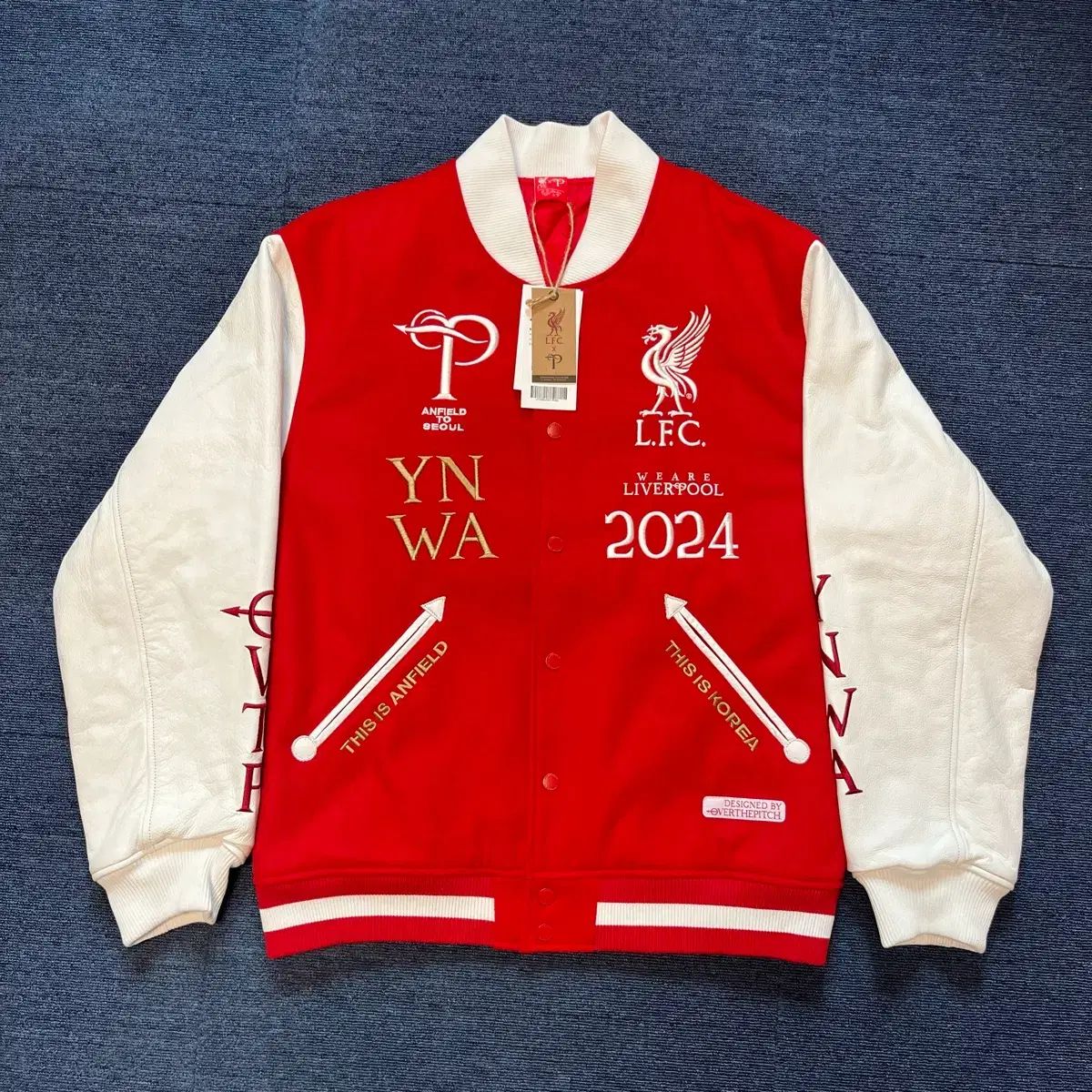 オーバーザビーチ Liverpool スタジャン Lサイズ