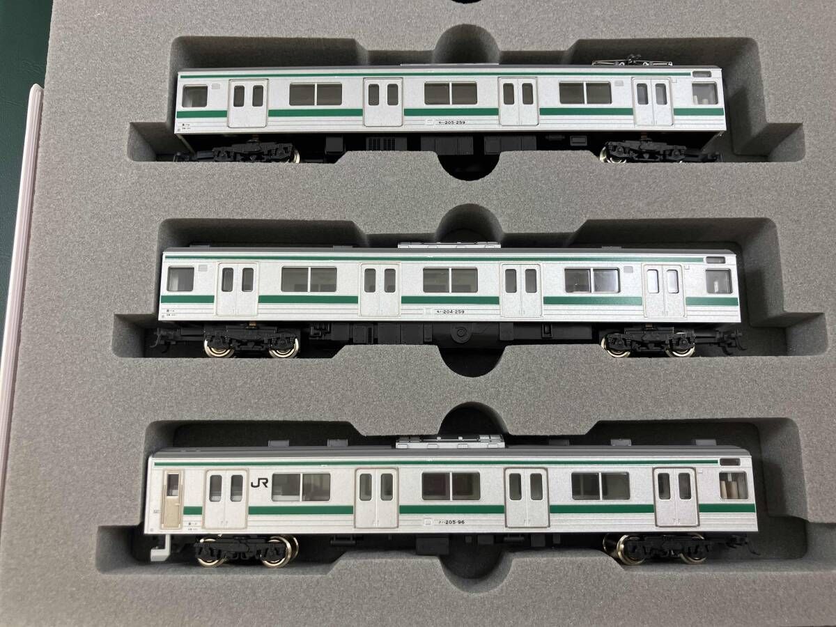 10-406 ほぼ未使用　 KATO 205系 埼京線 6両基本セット JR 動作確認済 Nゲージ KATO 10-406 205系電車 (埼京線色) 6両基本セット