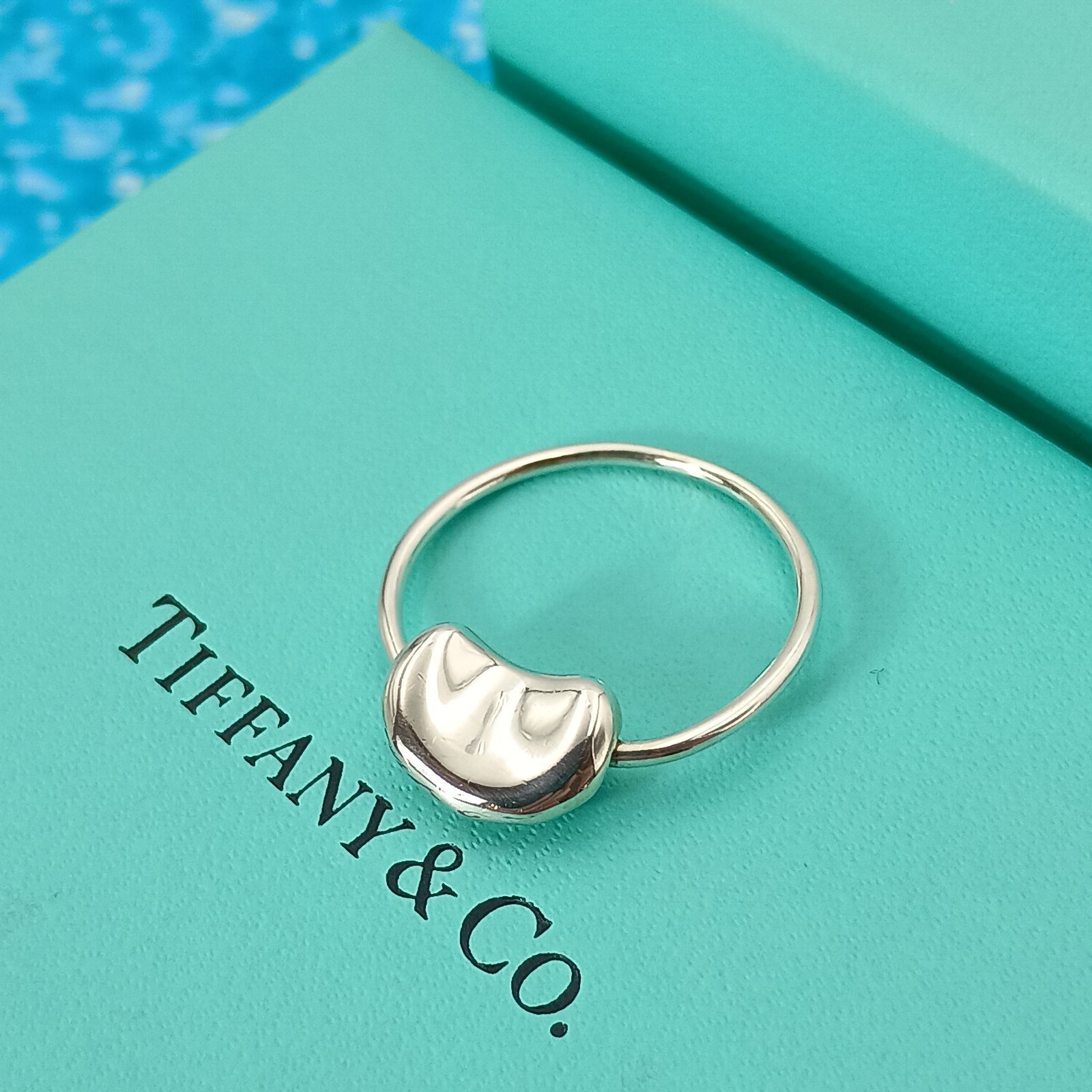 Tiffany & Co. 925 レディース　リング TIFFANY&Co. ティファニー 14号 ビーンズリング 指輪 レディース