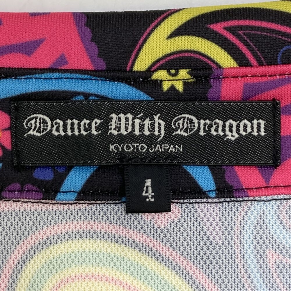 サイズ：4 DANCE WITH DRAGON ダンスウィズドラゴン 半袖ポロシャツ