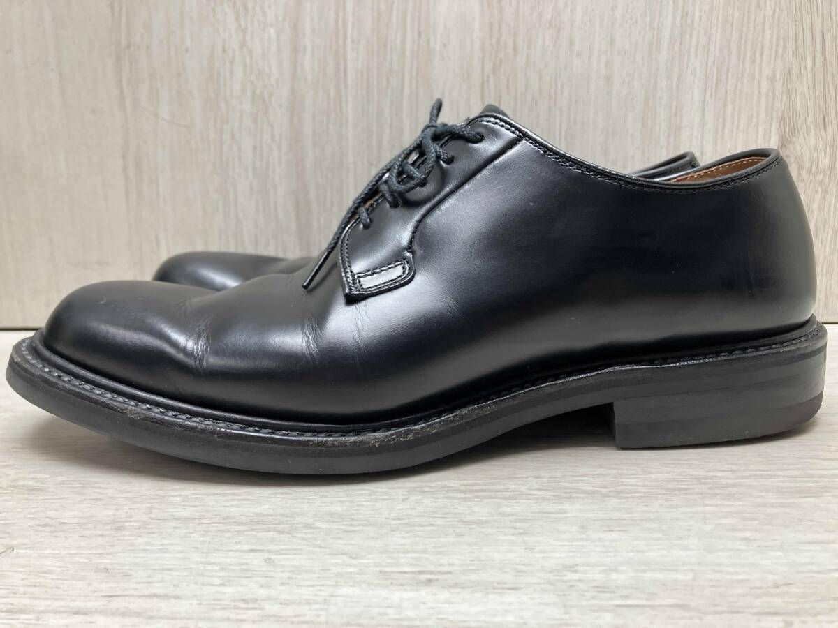 シェットランドフォックス リーガル 730 F LEADENHALL レデンホール プレーントゥ ドレスシューズ ダービーシューズ 牛革 黒