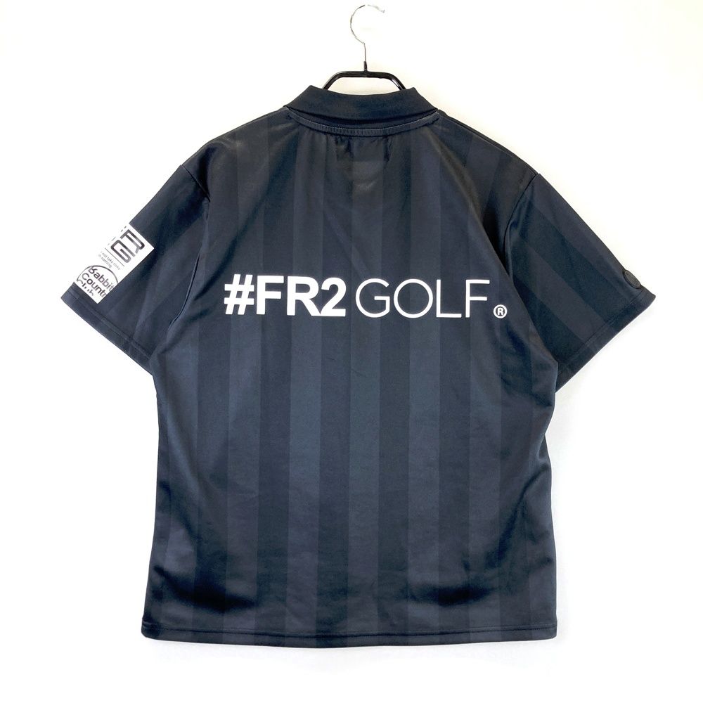 サイズ：L FR2 GOLF エフアールツーゴルフ MOONSHOT 半袖ポロシャツ