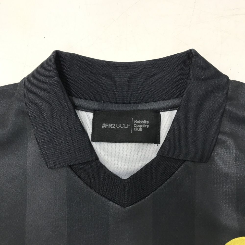サイズ：L FR2 GOLF エフアールツーゴルフ MOONSHOT 半袖ポロシャツ