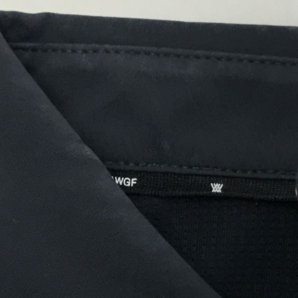 サイズ：L ANEW GOLF アニューゴルフ 半袖ポロシャツ ブラック系