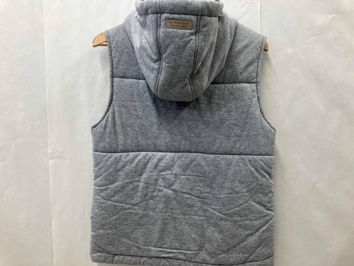 BURBERRY BLACK LABEL ダウンベスト Mサイズ リバーシブル