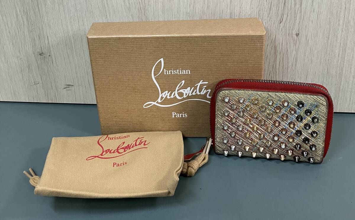 Christian Louboutin|クリスチャンルブタン|コインケース|パネトーネスパイクスタッズコインケース
