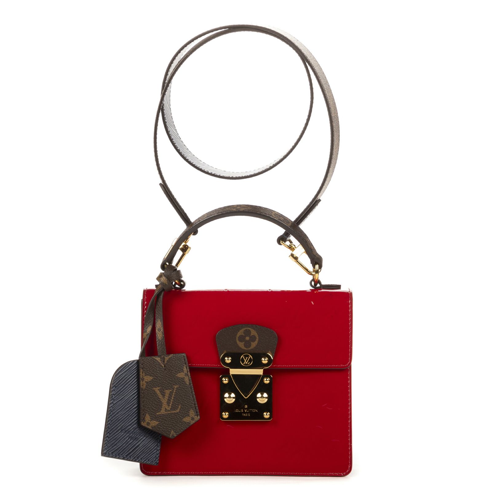 中古] LOUIS VUITTON ルイヴィトンスプリングストリート赤モノグラム 