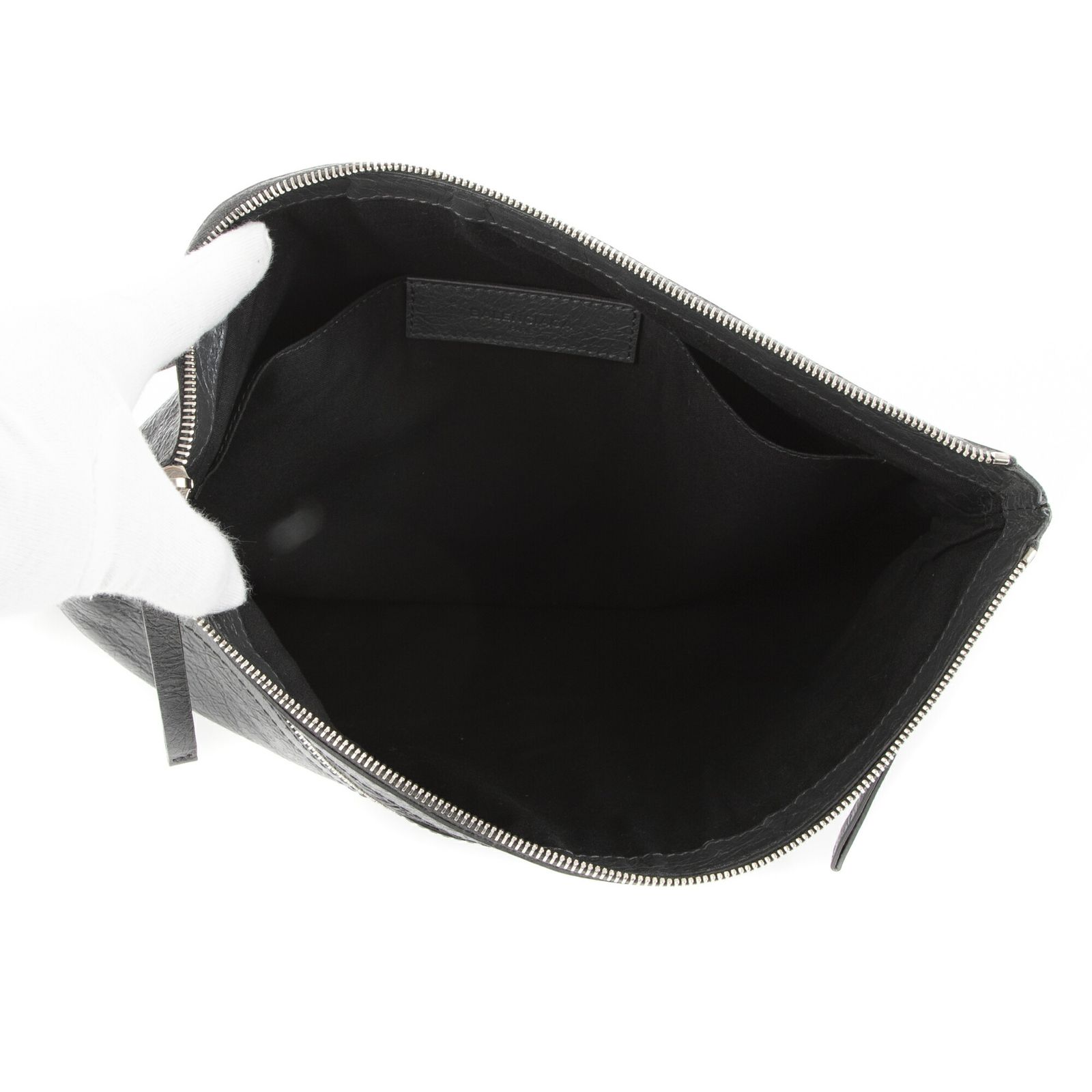 バレンシアガ M ネイビークリップ BALENCIAGA 0 BALENCIAGA 