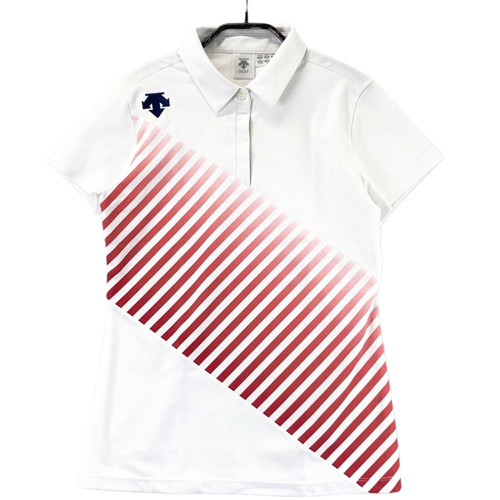 サイズ：M DESCENTE GOLF デサントゴルフ DGWPJA000P 半袖ポロシャツ