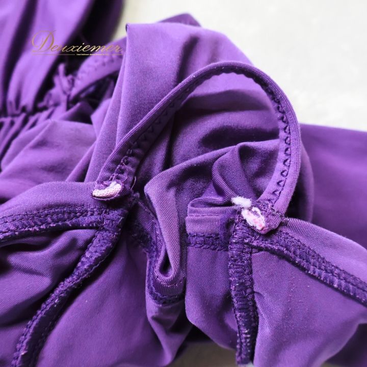 社交ダンス 衣装 トップス ブラウス パープル系 チャコットロイヤル