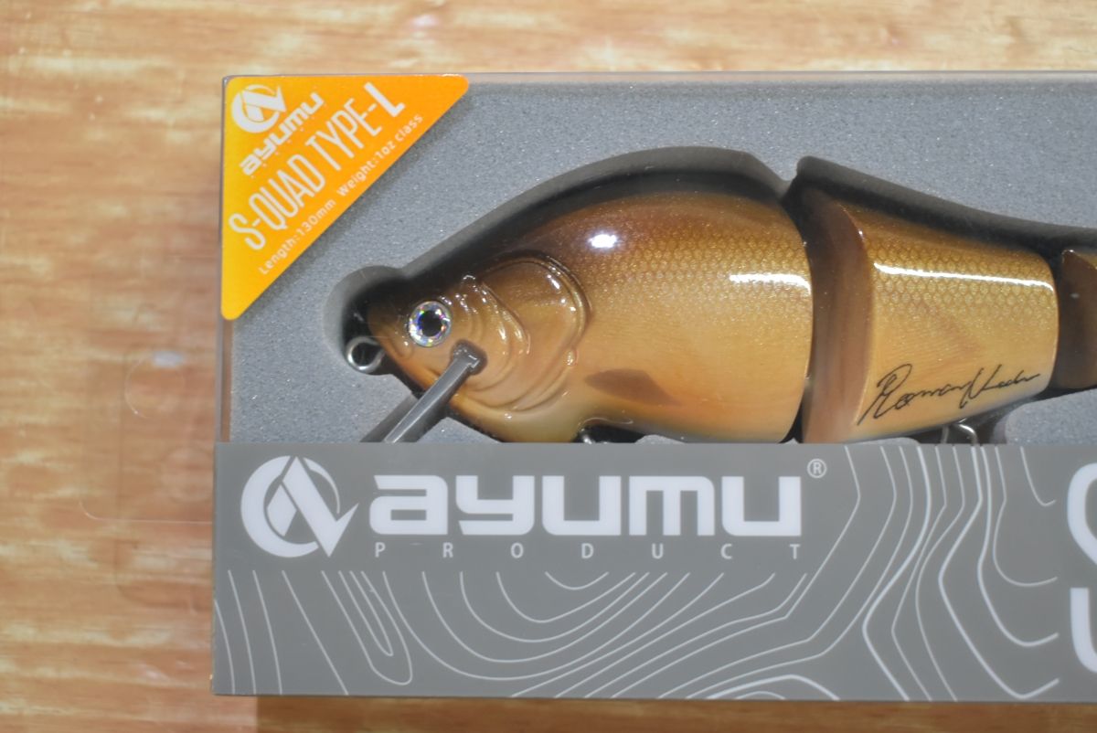 アユムプロダクツ×ロマンメイド スクワッド タイプL AYUMUPRODUCT×ROMAN MADE S-QUAD バス ブラックバス 釣り 等に