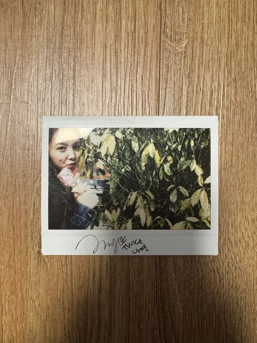 TWICE トゥワイス ナヨン NAYEON モモ サイン チェキ ポラロイド