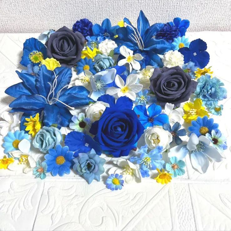 NO1210-02 造花 花材 パーツ 素材 ハンドメイド フラワー シルク