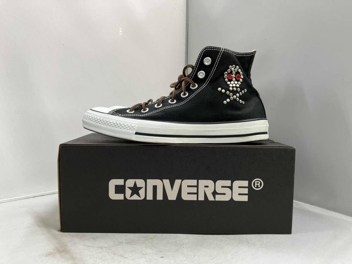 CONVERSE ／ 1SC152 ／ スニーカー ／ 革紐 ／ スタッズ装飾 ／ 26.0cm