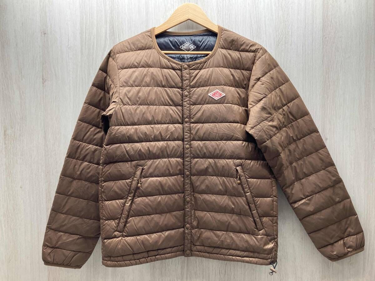 DANTON/ダントン JD-8751 インナーダウンジャケット ノーカラー 定番