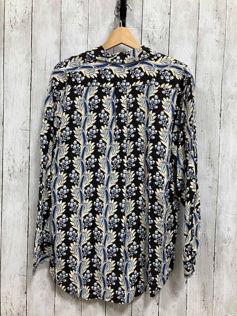 TRICOT COMMEdes GARCONS 長袖シャツ ブラウス 93 ss アロハシャツ TB-110220 AD 1992 レーヨン 花柄 トリココムデギャルソン