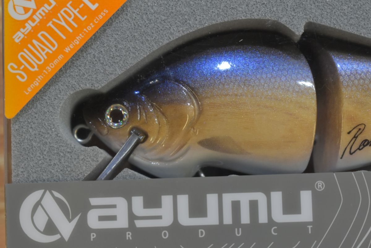 アユム×ロマンメイド スクワッド タイプL ♥品 ayumu×RomanMade 淡水 バスルアー ビッグベイト