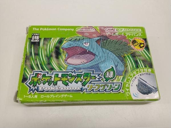 ポケットモンスター リーフグリーン (ワイヤレスアダプタ同梱) アドバンス ポケットモンスター リーフグリーン (ワイヤレスアダプタ同梱