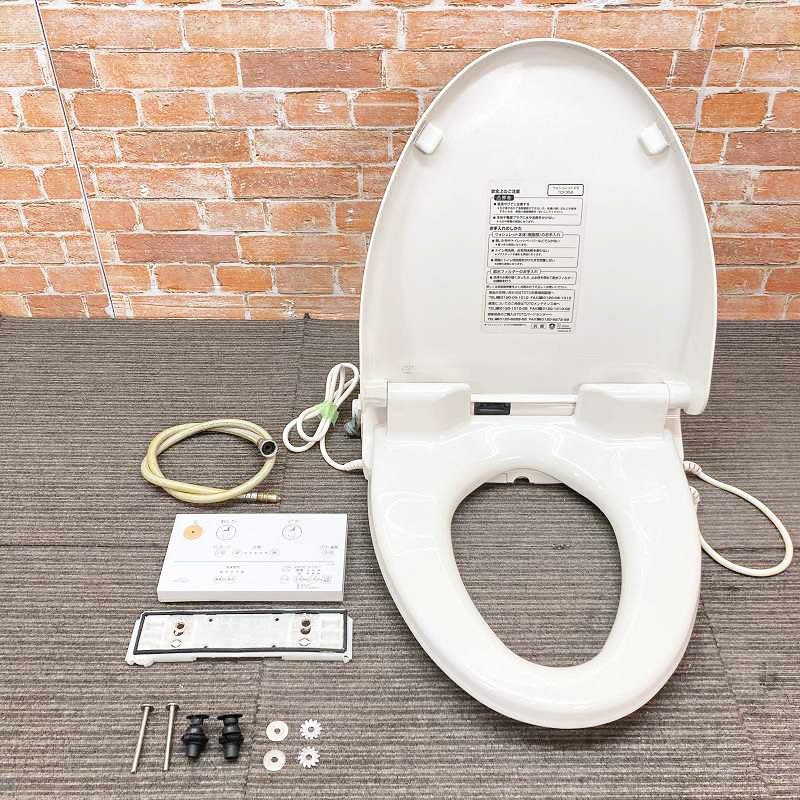 品 リモコン付き TOTO 電気温水便座 ウォシュレット シャワートイレ TCF 356 SC 1 パステルアイボリー L 24
