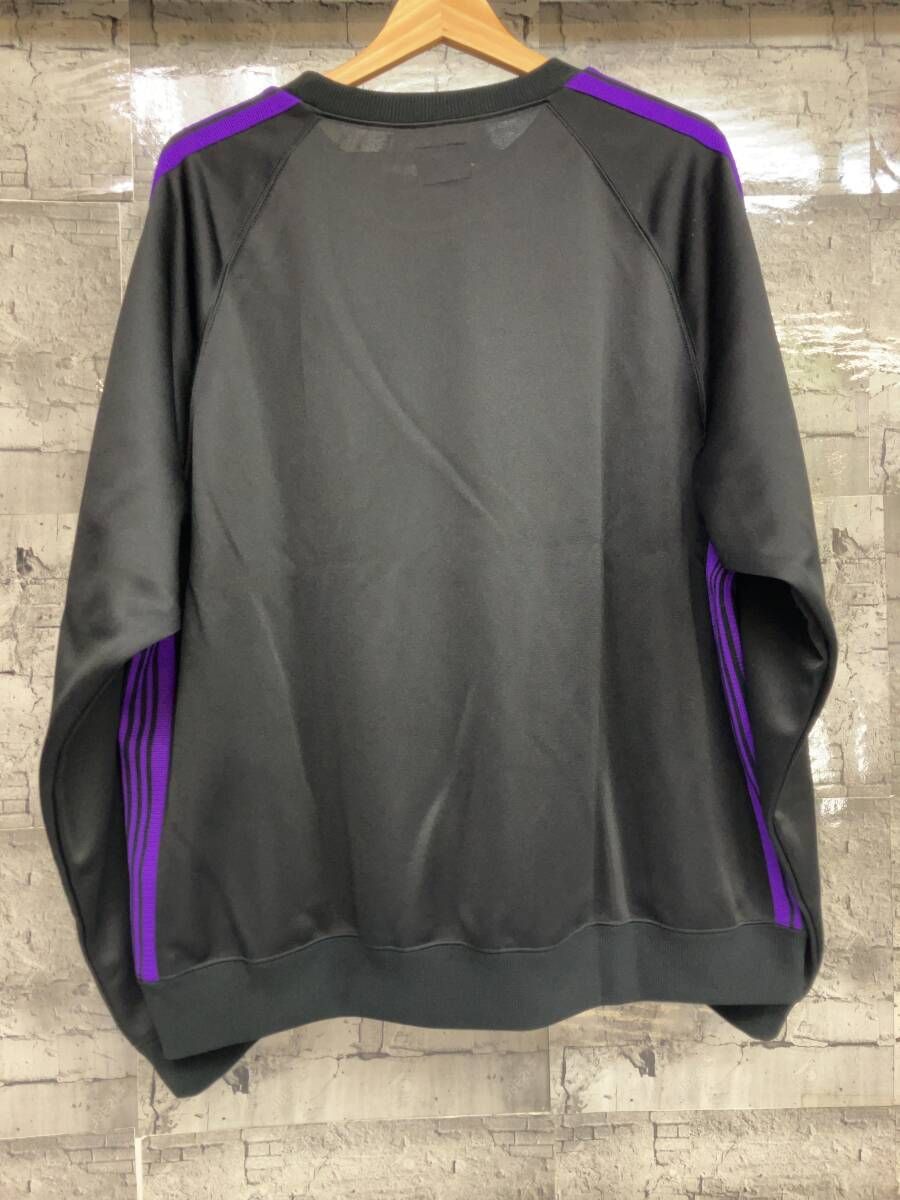 NEEDLES ニードルス スウェット サイズL ブラック パープル