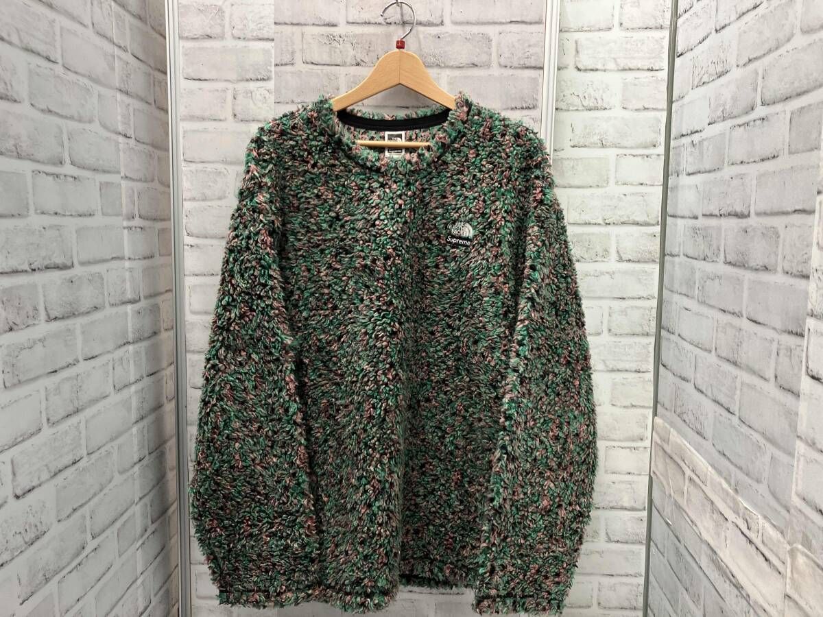 Supreme×THE NORTH FACE 23 SS COLOR FLEECE フリース 総柄 XLサイズ シュプリーム ノースフェイス