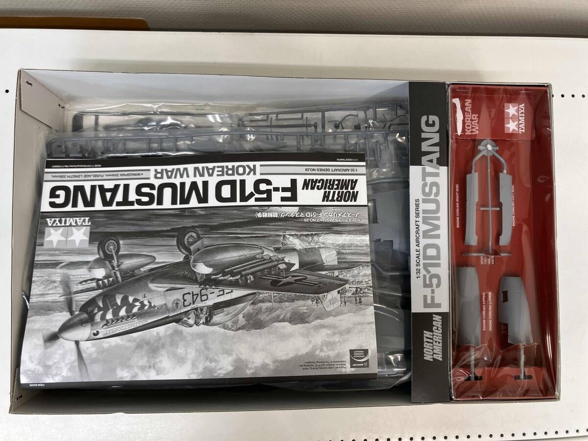 プラモデル タミヤ ノｰスアメリカン F 51 D マスタング 朝鮮戦争 1 32 エアｰクラフトシリｰズ No 28