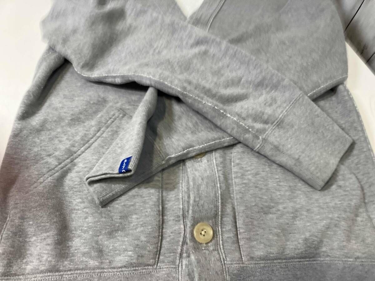 LOOPWHEELER ループウィラー スウェット カーディガン グレー M LOOPWHEELER ループウィラー スウェットカーディガン Mサイズ グレー