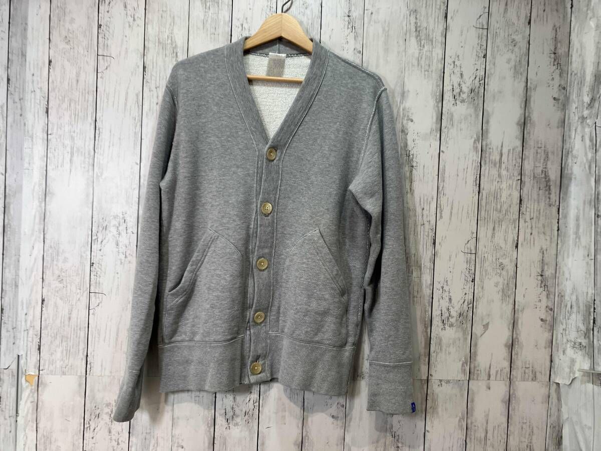 LOOPWHEELER ループウィラー スウェット カーディガン グレー M LOOPWHEELER ループウィラー スウェットカーディガン Mサイズ グレー