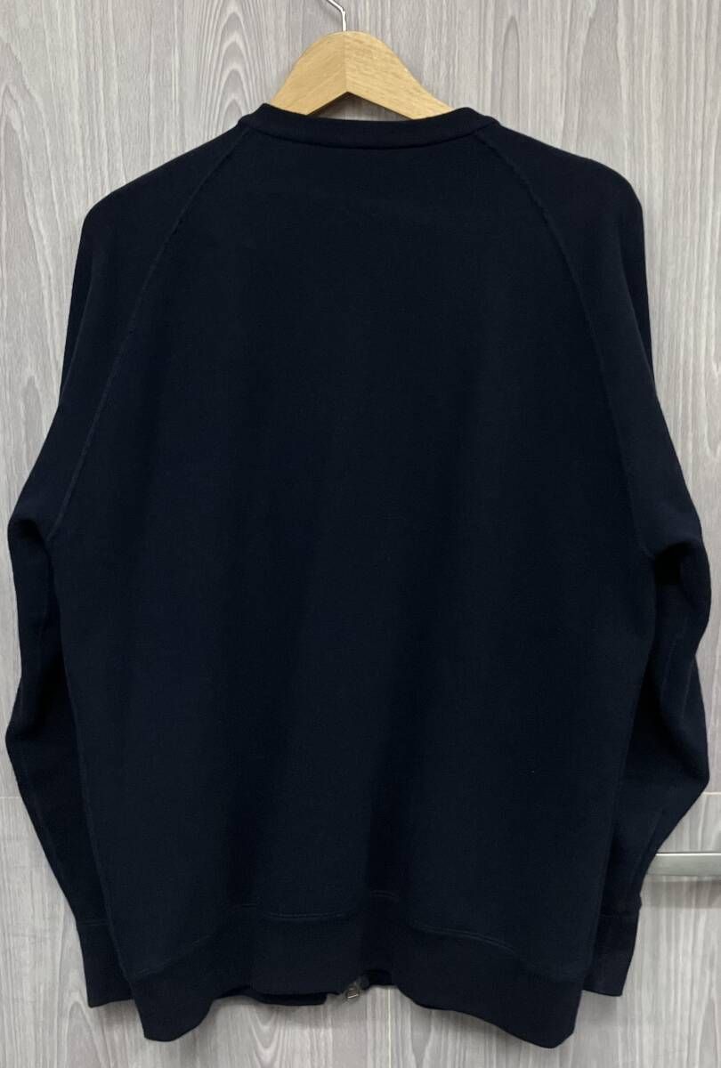 ネイビー LOOPWHEELER × LOWRCASE ループウィラー ロウワーケース ライトツリウラケ ZIPカーディガン M