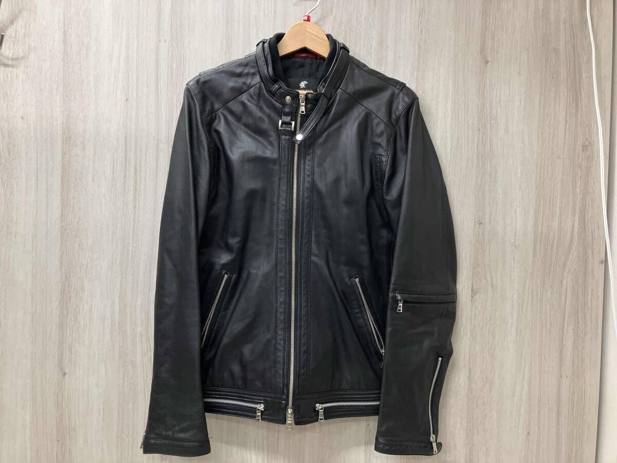 61 F 03-80-09 シングルライダース ブラック サイズ3
