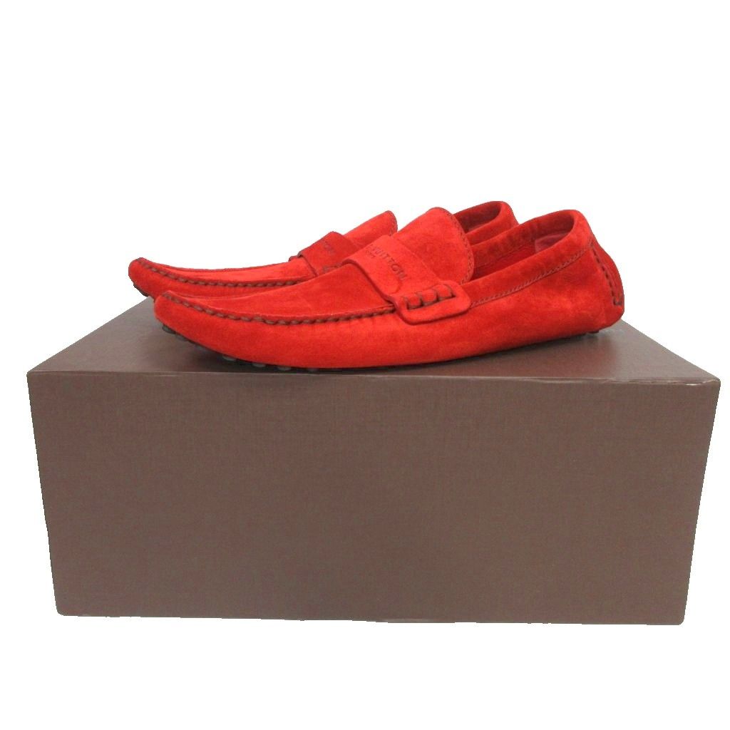 ルイヴィトン LOUIS VUITTON ドライビングシューズ コインローファー