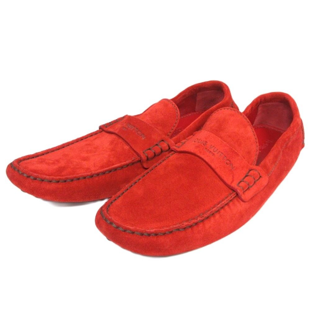 ルイヴィトン LOUIS VUITTON ドライビングシューズ コインローファー