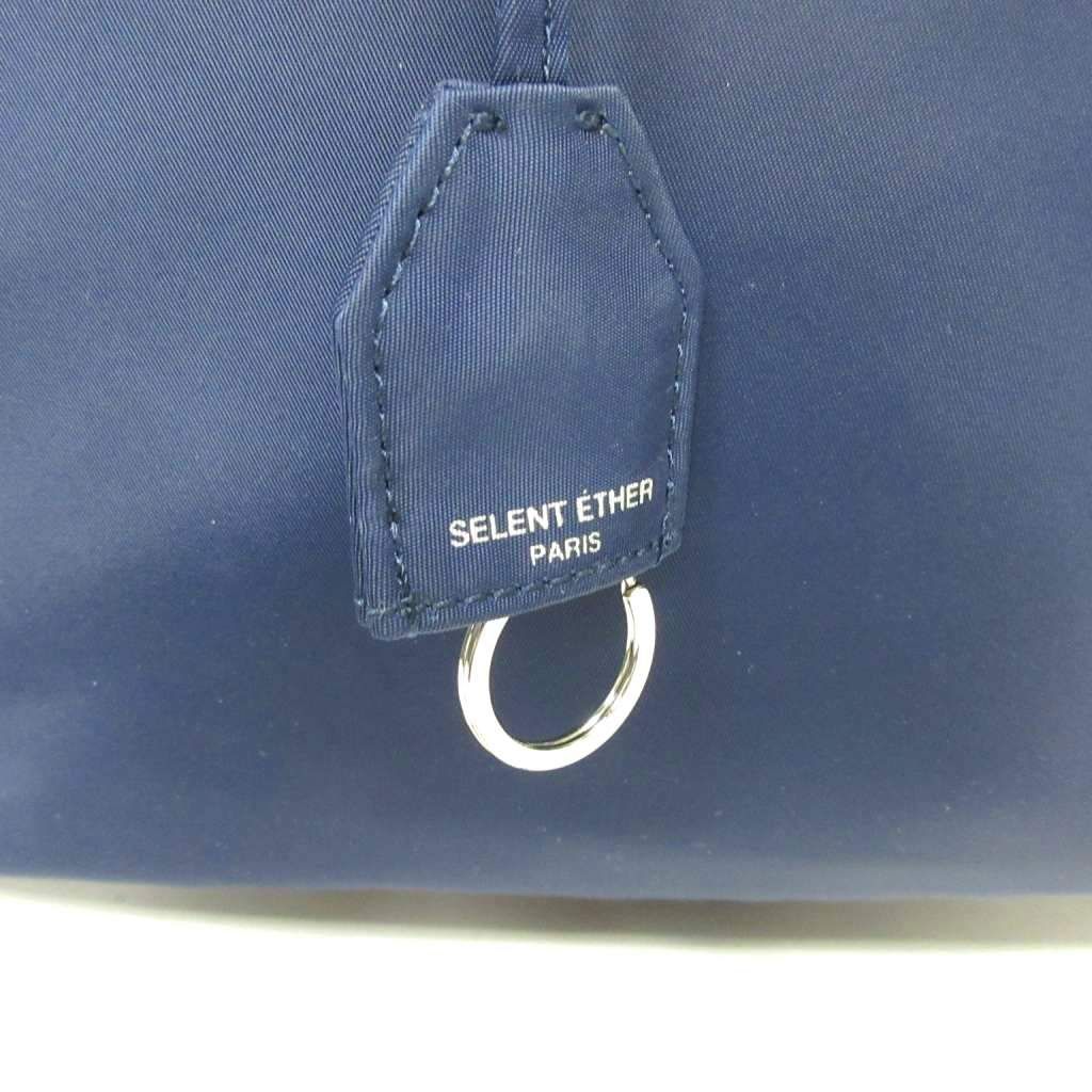 【中古】セレーンエーテル SELENT ETHER パッション36 トートバッグ ナイロン ビジネス 通勤 紺 ネイビー ピンク セレーンエーテル SELENT ETHER パッション36 トートバッグ ナイロン