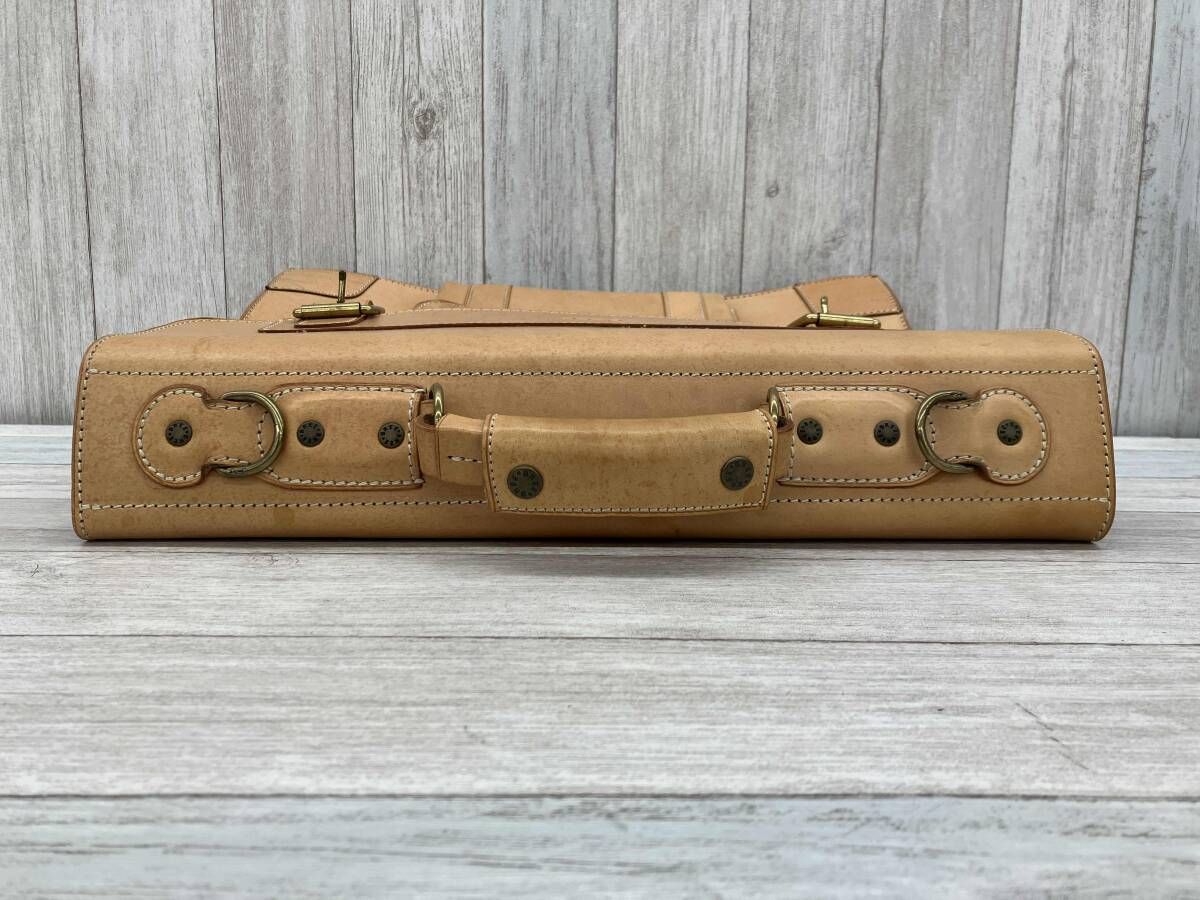 BREE／ブリー／ブリーフケース／2Way／レザー／キャメル - メルカリ