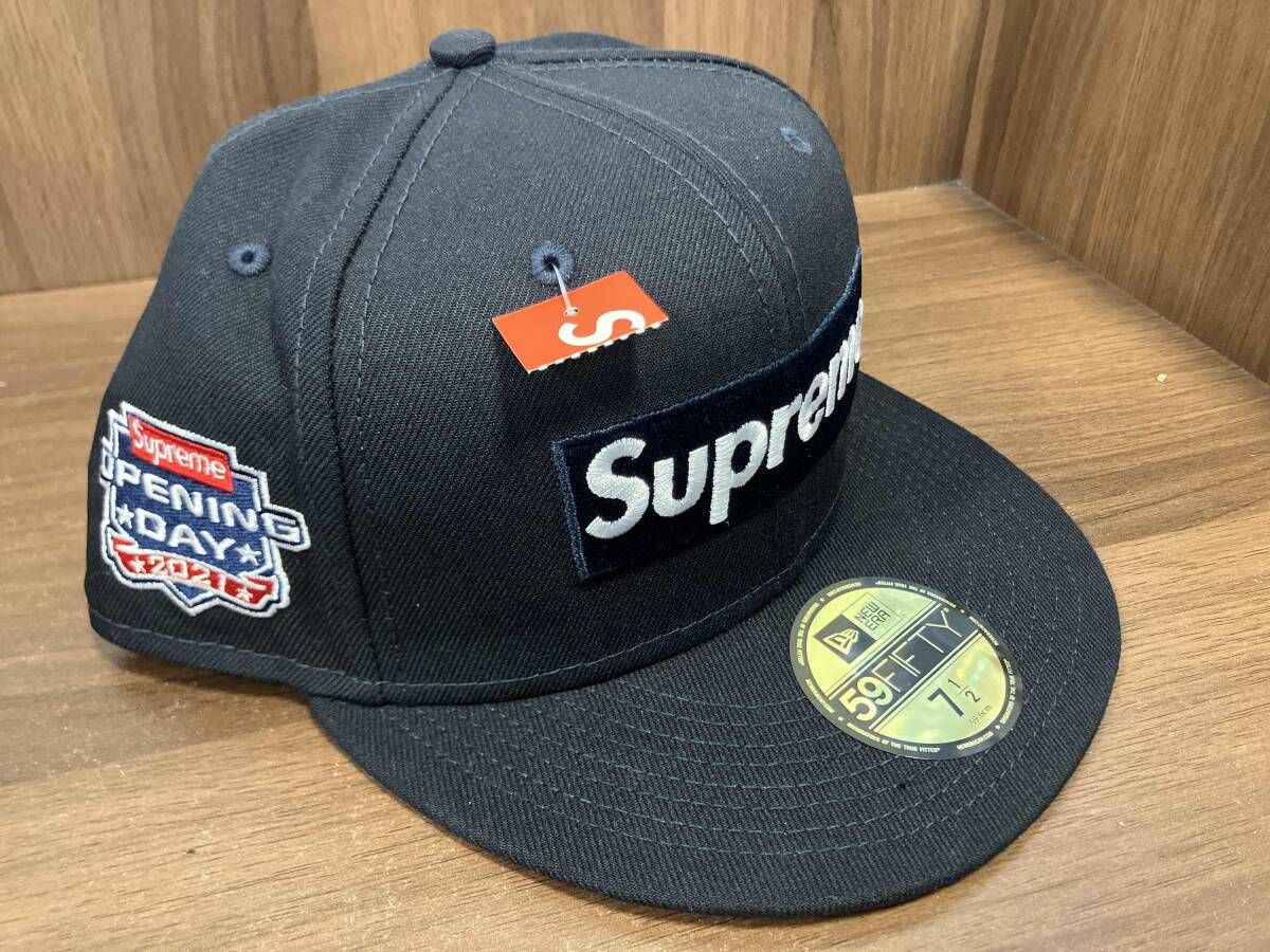 Supreme supreme シュプリーム NEW ERA ニューエラ ネイビー ボックス
