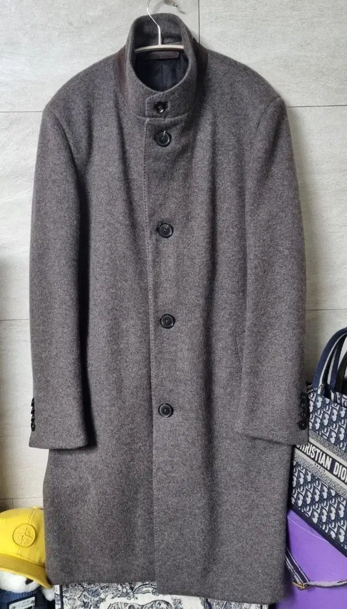 ゼニア リバーシブル カシミア コート